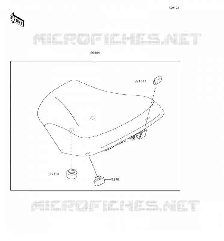 ACCESSOIRE Kawasaki MOTOS 650 2018 Z650  ER650HJF