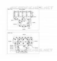 BOULON CARTER MOTEUR pour Kawasaki NINJA ZX-12R