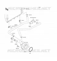 RADIATEUR D'HUILE pour Kawasaki NINJA ZX-12R