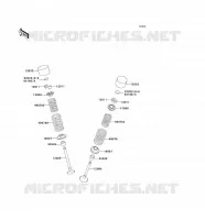 SOUPAPE pour Kawasaki NINJA ZX-12R