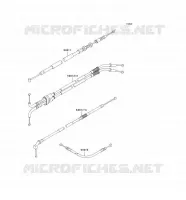 CABLES pour Kawasaki NINJA ZX-12R
