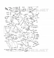 CARENAGE pour Kawasaki NINJA ZX-12R