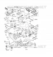 CHASSIS EQUIPMENT ELECTRIQUE pour Kawasaki NINJA ZX-12R