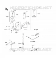 CONTACTEUR pour Kawasaki NINJA ZX-12R