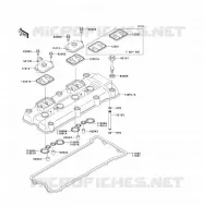 COUVRE CULASSE pour Kawasaki NINJA ZX-12R