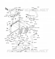 RADIATEUR pour Kawasaki NINJA ZX-12R