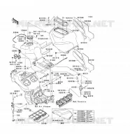 RESERVOIR CARBURANT pour Kawasaki NINJA ZX-12R