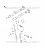 ARBRE A CAME/TENDEUR pour Kawasaki NINJA ZX-12R