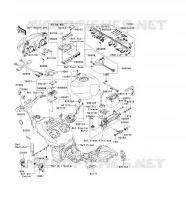 CHASSIS EQUIPMENT ELECTRIQUE pour Kawasaki NINJA ZX-12R