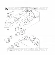 CLIGNOTANTS pour Kawasaki NINJA ZX-12R