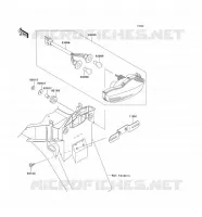 FEUX ARRI&Egrave;RE(S) pour Kawasaki NINJA ZX-12R