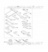 OUTIL UTILISATEUR pour Kawasaki NINJA ZX-12R