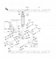 SUSPENSION pour Kawasaki NINJA ZX-12R
