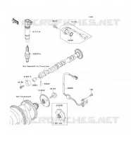SYSTEME D&acute;ALLUMAGE pour Kawasaki NINJA ZX-12R