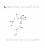 BEQUILLES pour Kawasaki NINJA ZX-12R