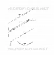 CABLES pour Kawasaki NINJA ZX-12R