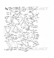 CARENAGE pour Kawasaki NINJA ZX-12R