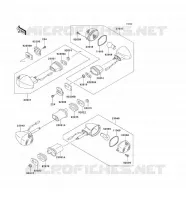 CLIGNOTANTS pour Kawasaki NINJA ZX-12R
