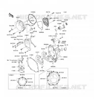 COUVERCLES MOTEUR pour Kawasaki NINJA ZX-12R