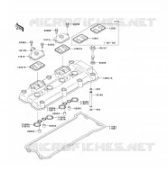 COUVRE CULASSE pour Kawasaki NINJA ZX-12R