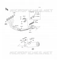 &Eacute;CHAPPEMENT pour Kawasaki NINJA ZX-12R