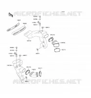 MANCHON pour Kawasaki NINJA ZX-12R