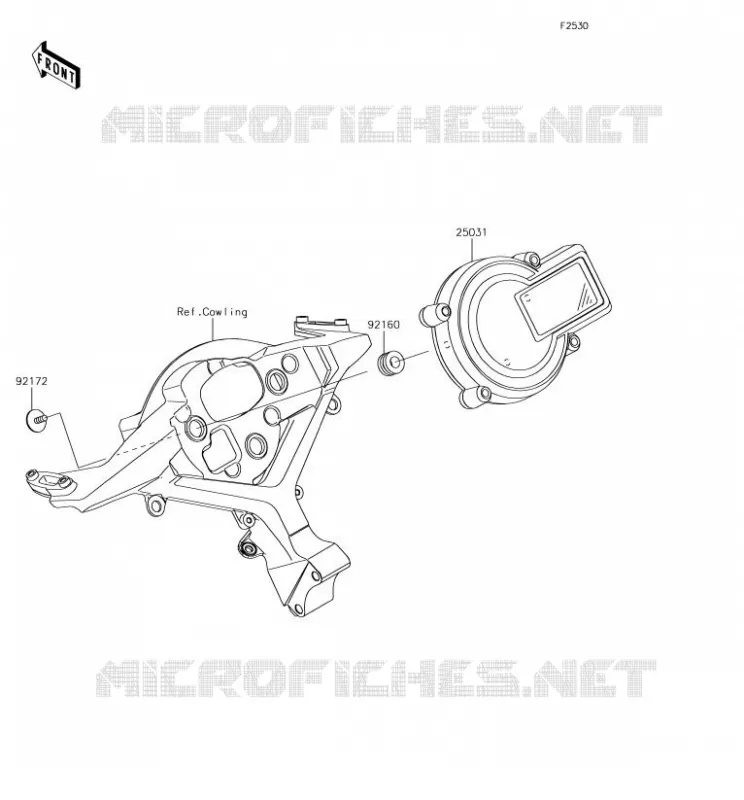 COMPTEURS Kawasaki MOTOS 1000 2018 NINJA H2R  ZX1000YJF
