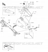 RESERVOIR CARBURANT pour Kawasaki VULCAN 1700 VOYAGER