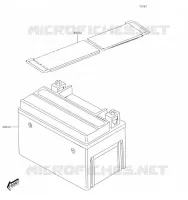 BATTERIE pour Kawasaki KFX90