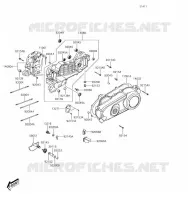 CARTER MOTEUR(S) pour Kawasaki KFX90