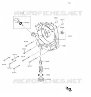 COUVERCLES MOTEUR pour Kawasaki KFX90