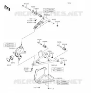 AMORTISSEUR AVANT pour Kawasaki BRUTE FORCE 750 4X4I EPS