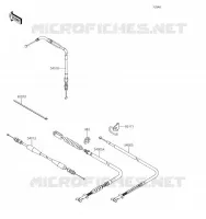 CABLES pour Kawasaki BRUTE FORCE 750 4X4I EPS