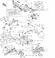 CHASSIS EQUIPMENT ELECTRIQUE pour Kawasaki BRUTE FORCE 750 4X4I EPS