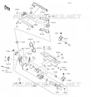 &Eacute;CHAPPEMENT pour Kawasaki BRUTE FORCE 750 4X4I EPS