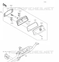 FEUX ARRI&Egrave;RE(S) pour Kawasaki BRUTE FORCE 750 4X4I EPS