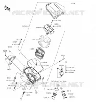 FILTRE A AIR pour Kawasaki BRUTE FORCE 750 4X4I EPS