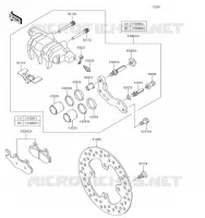 FREIN AVANT pour Kawasaki BRUTE FORCE 750 4X4I EPS