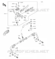 MAITRE CYLINDRE AV pour Kawasaki BRUTE FORCE 750 4X4I EPS