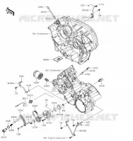 POMPE A HUILE pour Kawasaki BRUTE FORCE 750 4X4I EPS