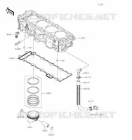 CYLINDRE/PISTON pour Kawasaki JET SKI ULTRA 310X