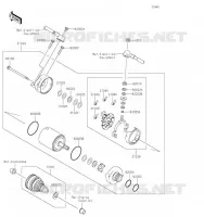 D&Eacute;MARREUR pour Kawasaki JET SKI ULTRA 310X