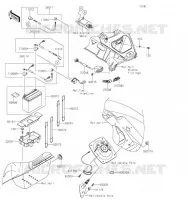 &Eacute;QUIPEMENT ELECTRIQUE pour Kawasaki JET SKI ULTRA 310X