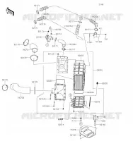 INTER COOLER pour Kawasaki JET SKI ULTRA 310X