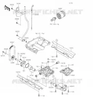 POMPE A HUILE pour Kawasaki JET SKI ULTRA 310X