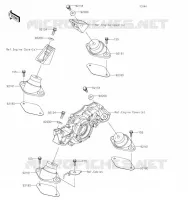 SUPPORT MOTEUR pour Kawasaki JET SKI ULTRA 310X