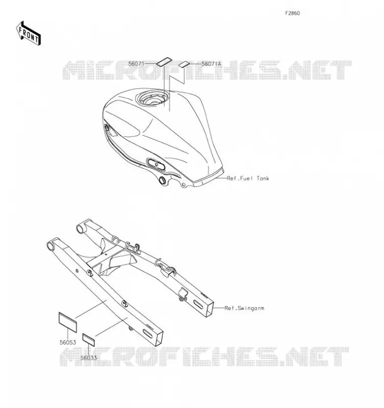 LABEL Kawasaki MOTOS 125 2019 Z125  BR125KKFA