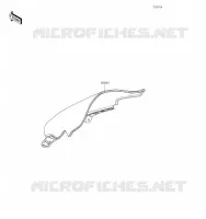ACCESSOIRE(PARE BRISE) pour Kawasaki NINJA 125