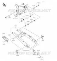 BRAS OSCILLANT pour Kawasaki NINJA 125