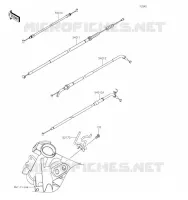 CABLES pour Kawasaki NINJA 125